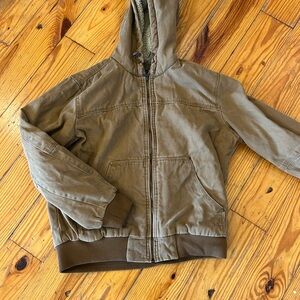 G.H. Bass & Co. Tan Sherpa-Lined Jacket